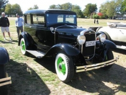 Richard Morse has recently completed this very nice 1931 Victoria at the Taupo National Model A Rally Easter 2009.JPG