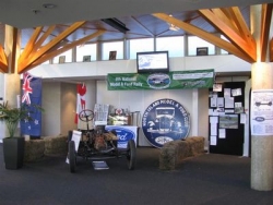 The rally HQ at the Great Lakes Centre at the Taupo National Model A Rally Easter 2009.JPG